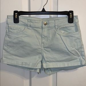 olive green shorts